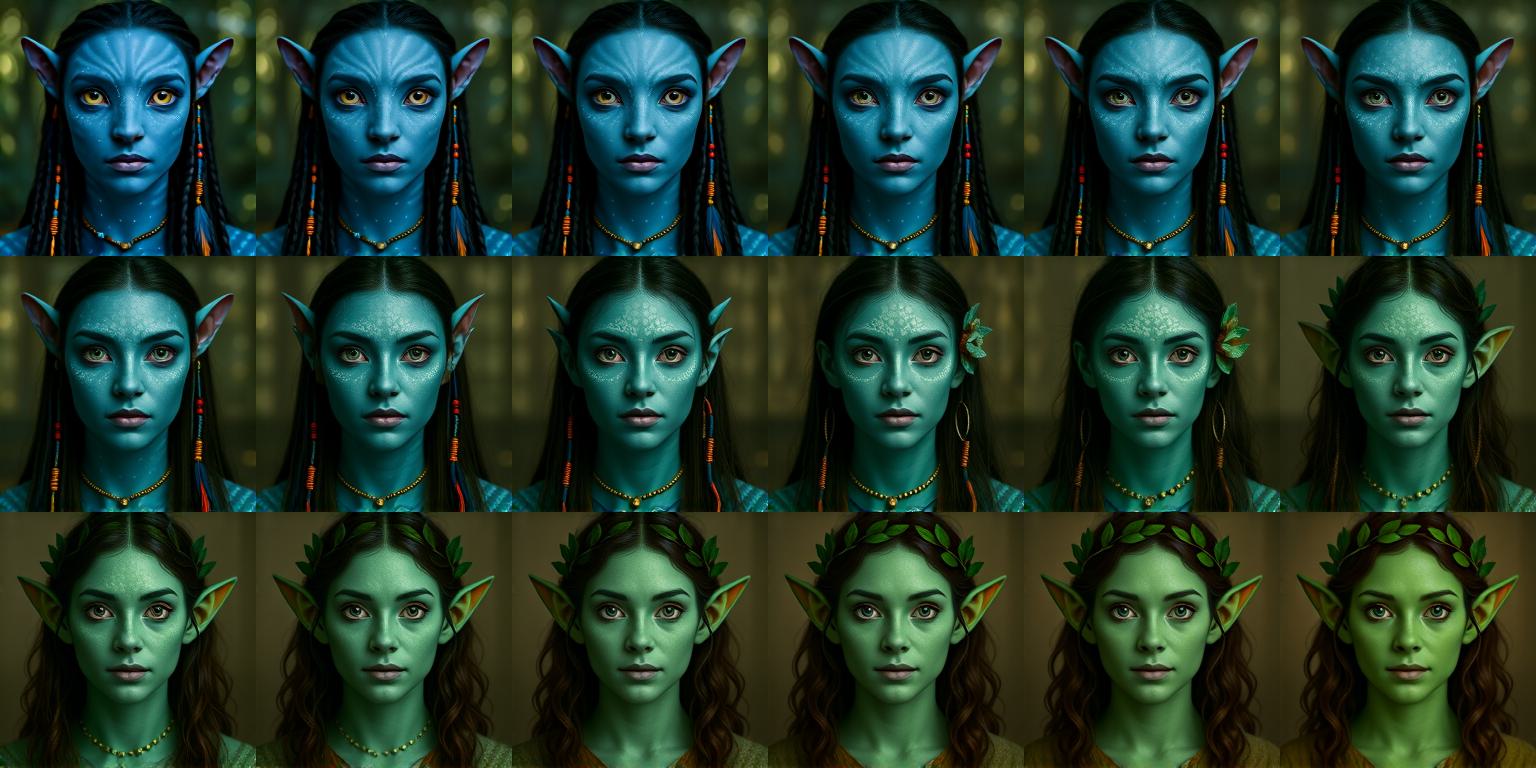 FlowMorph: Revealing an Optimizable Flow Latent Space for Controlled Image Morphing